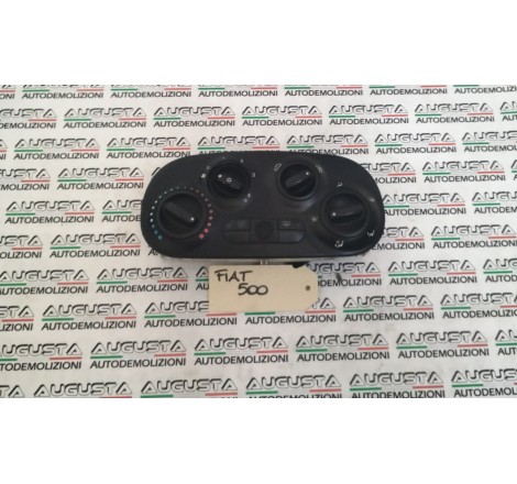 Fiat 500 comandi clima nero