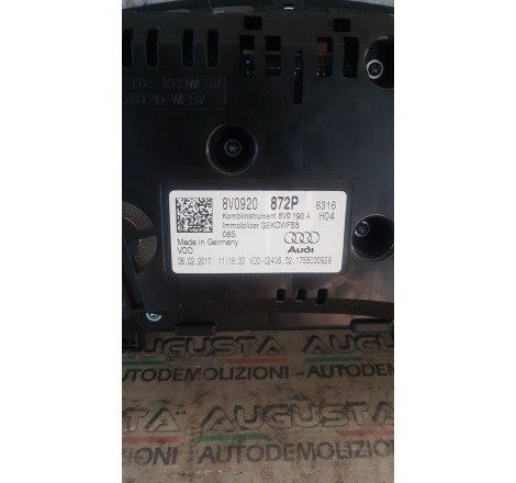 tachimetro Audi A3...